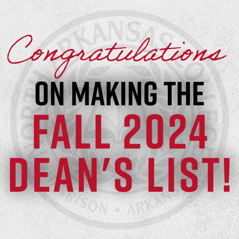 North Arkansas College announces Fall 2024 Dean's List